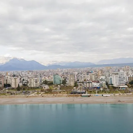 Flat With Terrace Next To Konyaalti Apartment